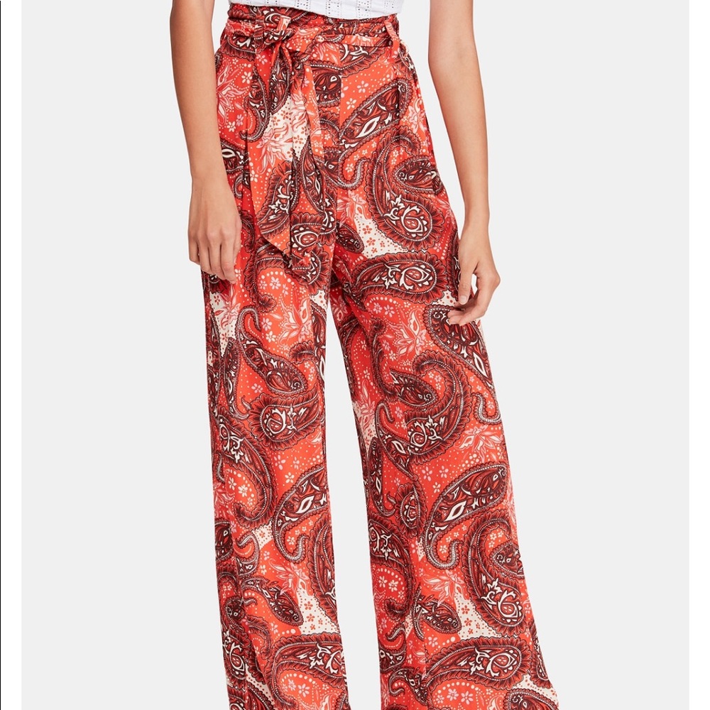 NWT Free people wide leg pants